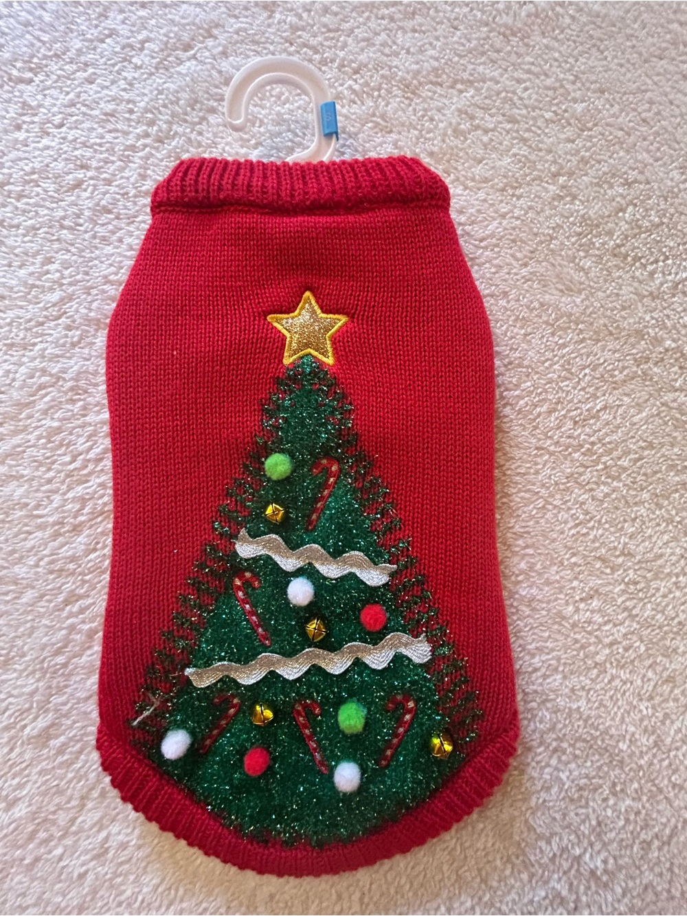 Small Christmas Tree Pet Sweater